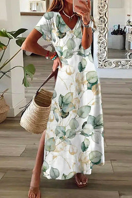 Robe Élégante à Imprimé 3D – L'Essence de l'Été