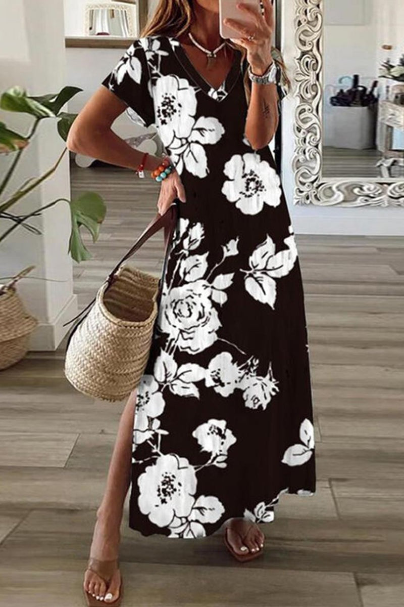 Robe Élégante à Imprimé 3D – L'Essence de l'Été