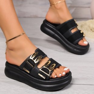 Mules à Semelle Épaisse – Semelle Souple et Confortable