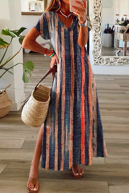 Robe Élégante à Imprimé 3D – L'Essence de l'Été